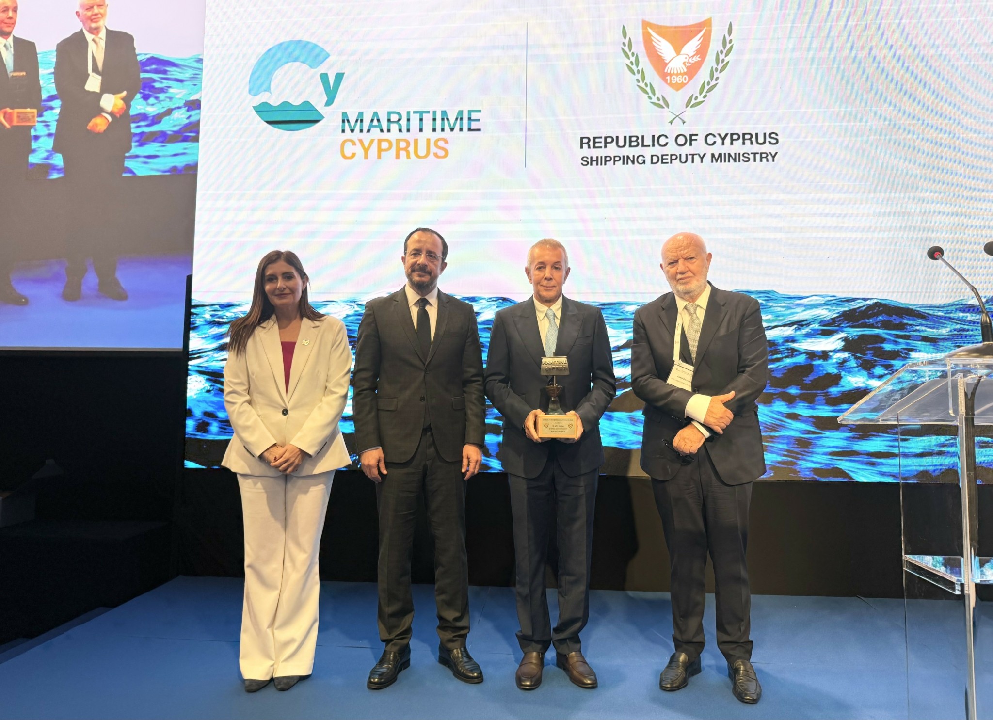 Ο Ιωάννης Κούστας βραβεύτηκε από τον ΠτΔ της Κύπρου