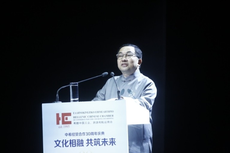 Fang Qui (Πρέσβης της Κίνας): Το λιμάνι του Πειραιά παραμένει λιμάνι του ελληνικού λαού (pic)