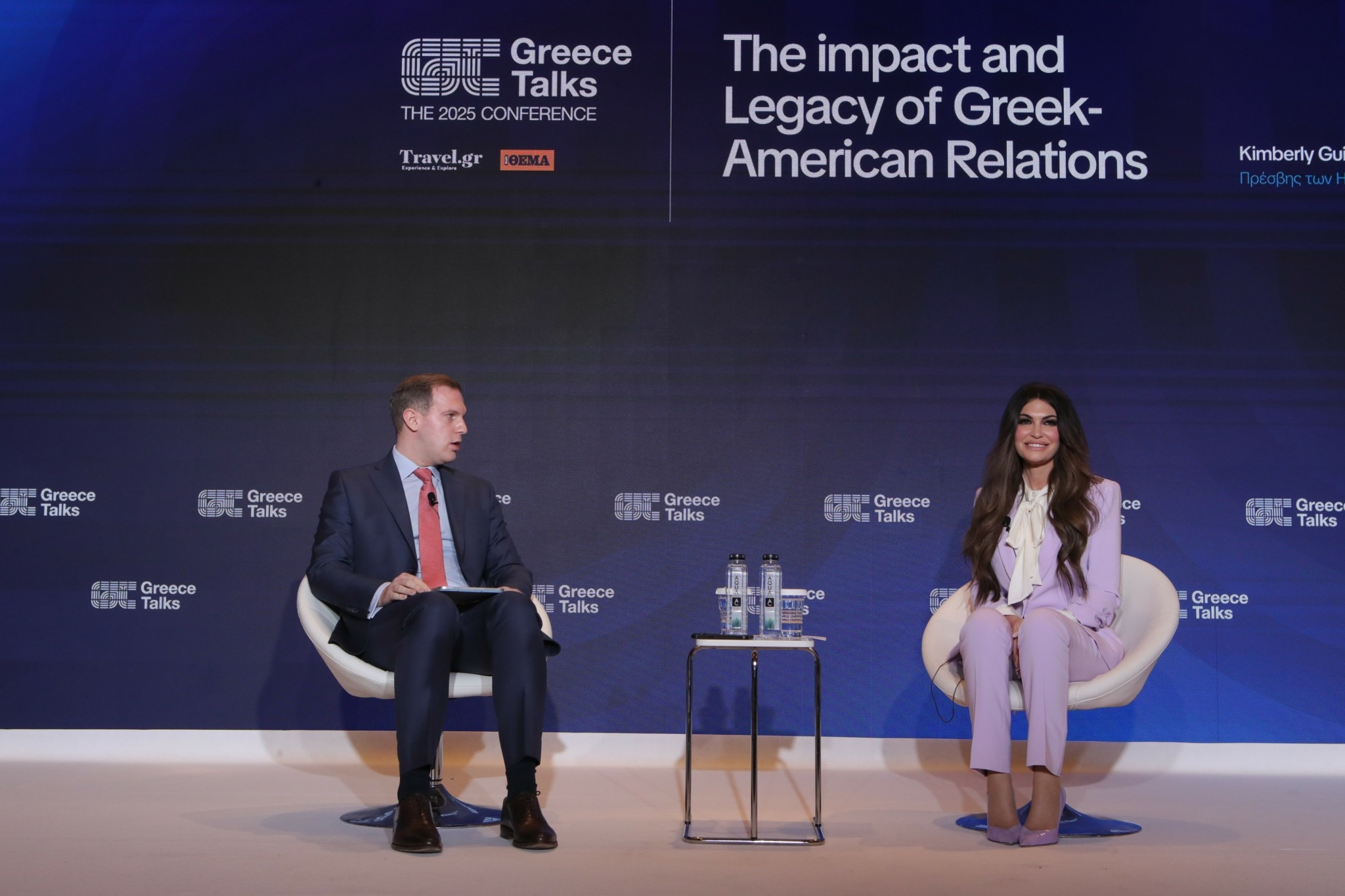 “Προσδεθείτε, έρχονται πολλά και καλά νέα” – Ολη η συνέντευξη της Kίμπερλι Γκιλφόιλ στο Greece Talks