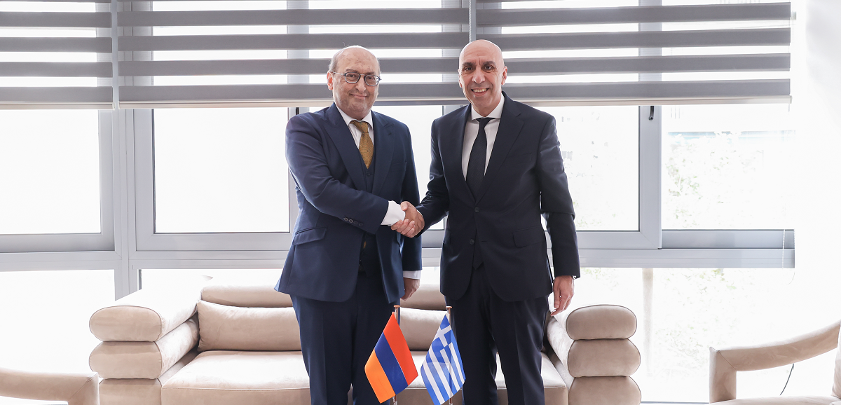 Μπρατάκος: Στόχος μας η ενεργή διασύνδεση των επιχειρηματικών κοινοτήτων Ελλάδας-Αρμενίας | Ειδήσεις για την Οικονομία
