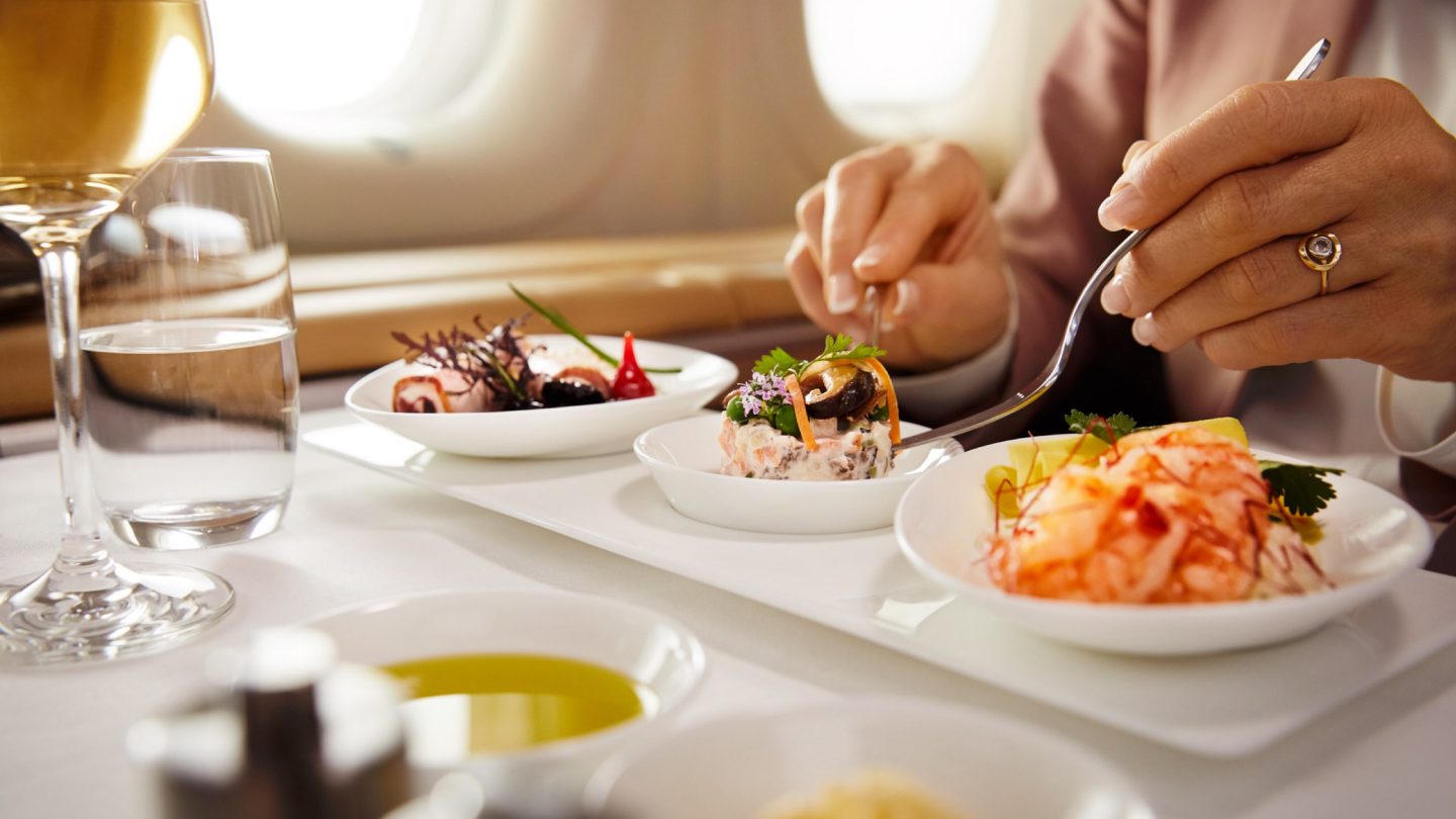 Πρώτη θέση: 6 κορυφαία μενού αεροπορικών εταιρειών