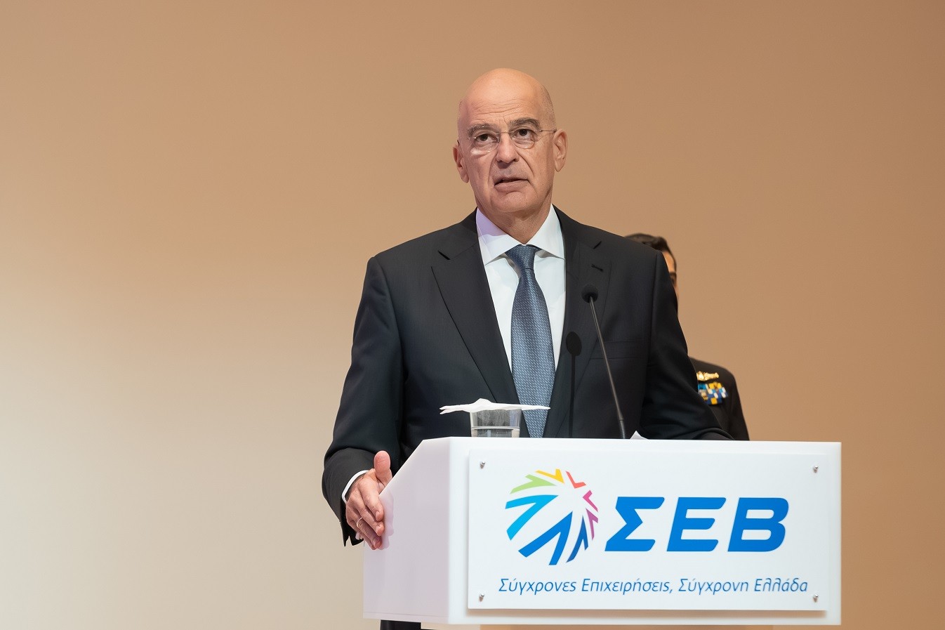 ΣΕΒ – Νίκος Δένδιας: Εθνική στρατηγική για ισχυρή εγχώρια αμυντική βιομηχανία (pics)