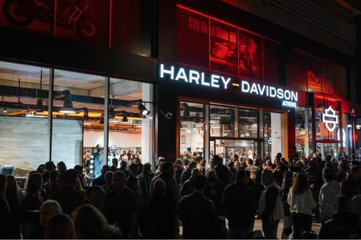 Η Harley-Davidson γιόρτασε τα εγκαίνια του νέου της καταστήματος στην Αττική | Ειδήσεις για την Οικονομία