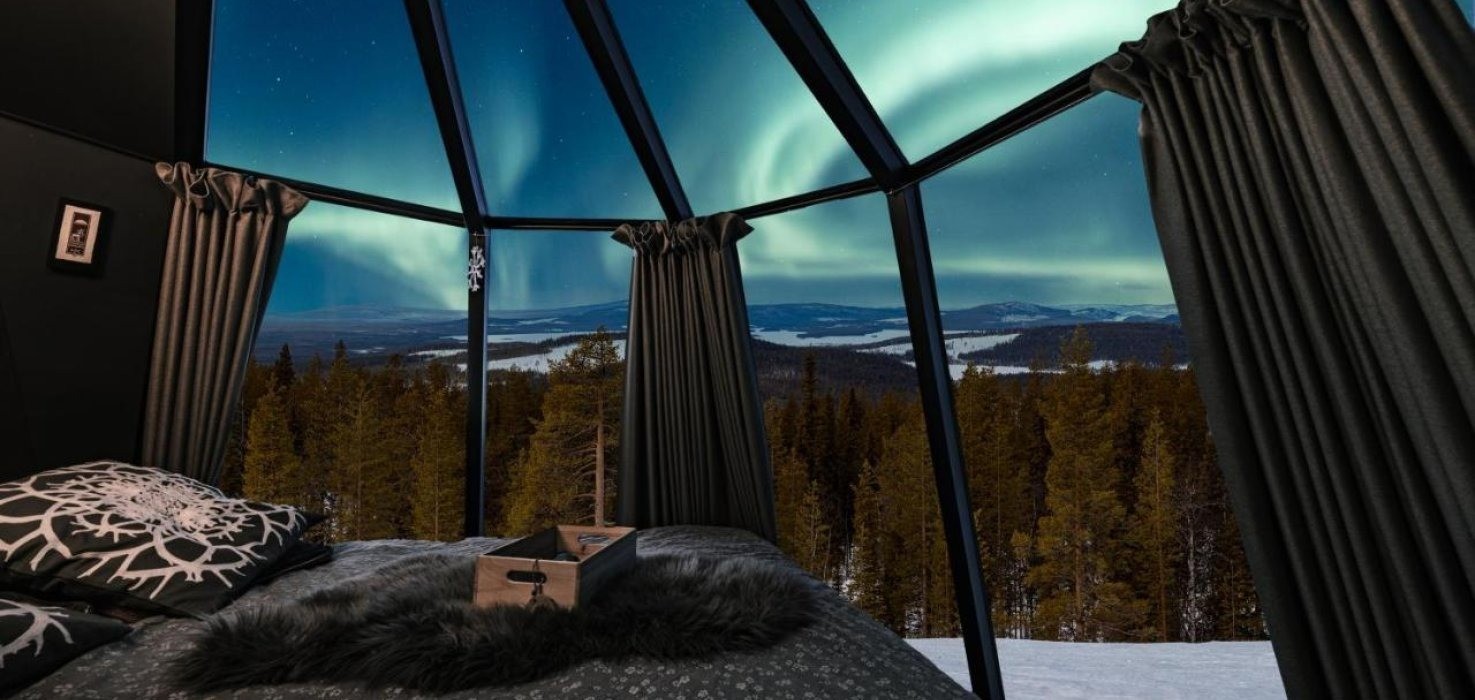 Δωμάτια με θέα στο Βόρειο Σέλας