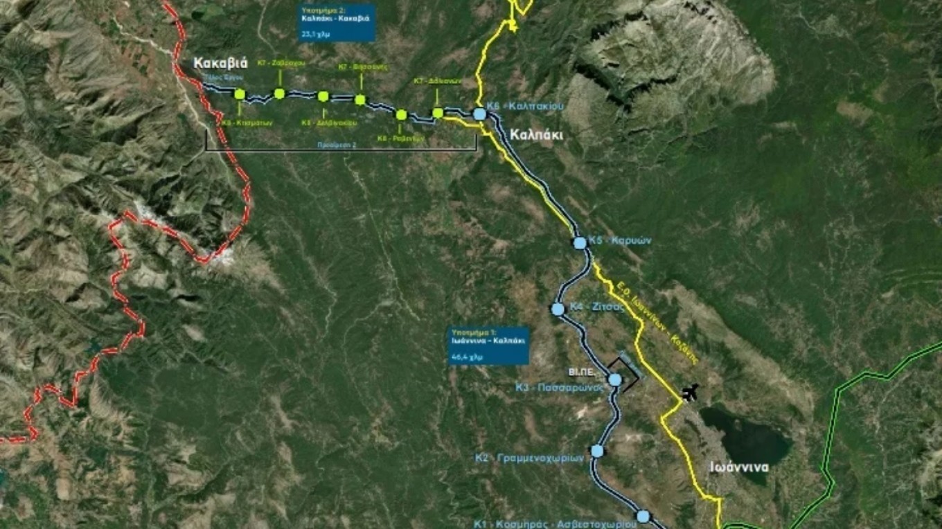 Οδικός άξονας «Ιωάννινα – Κακαβιά»: Θα συνδέει την Ιόνια με την Εγνατία οδό και τη δυτική Ελλάδα με τα δυτικά Βαλκάνια | Ειδήσεις για την Οικονομία