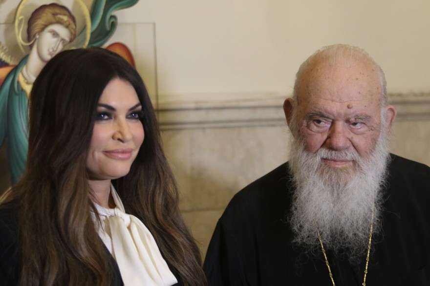 Με τον Αρχιεπίσκοπο Ιερώνυμο συναντήθηκε η Κίμπερλι Γκιλφόιλ | Ειδήσεις για την Οικονομία