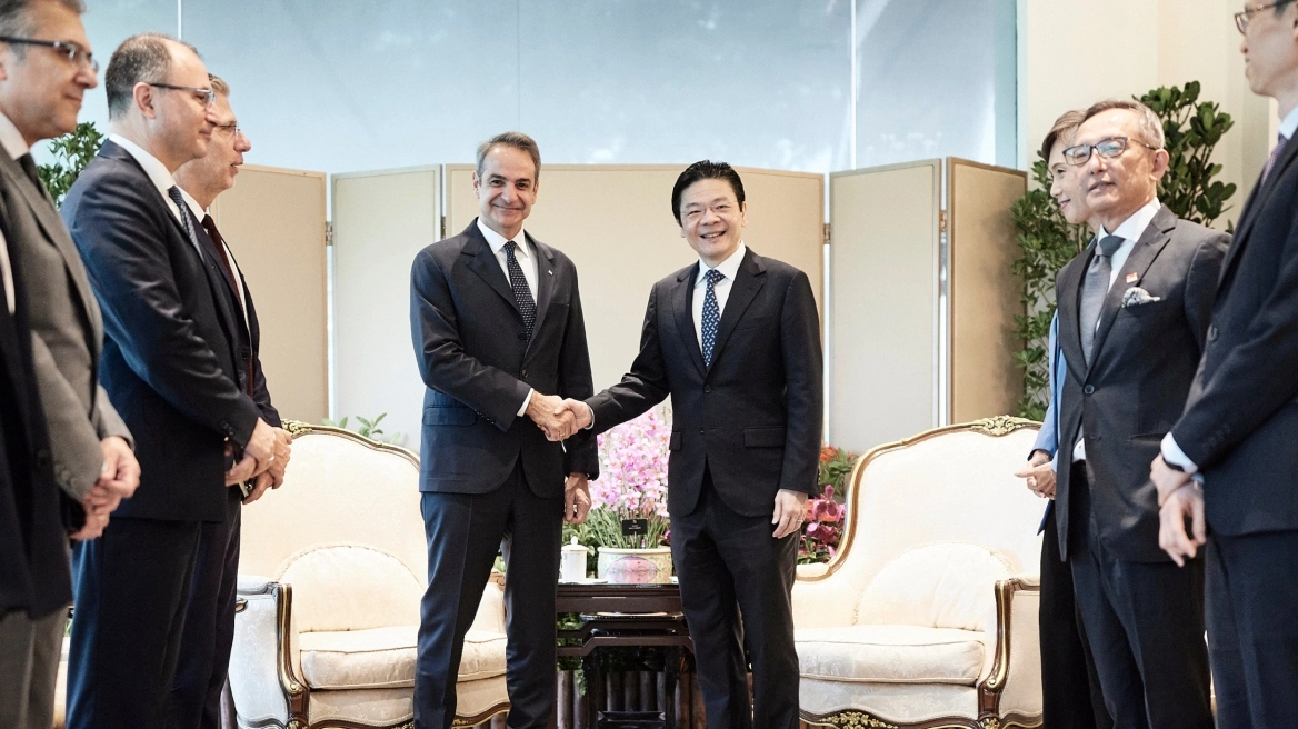 Συνάντηση Μητσοτάκη – Ουόνγκ: Έχουμε αρχίσει να προσελκύουμε επενδύσεις από τη Σιγκαπούρη, θα θέλαμε να ενισχυθούν (pics) | Ειδήσεις για την Οικονομία