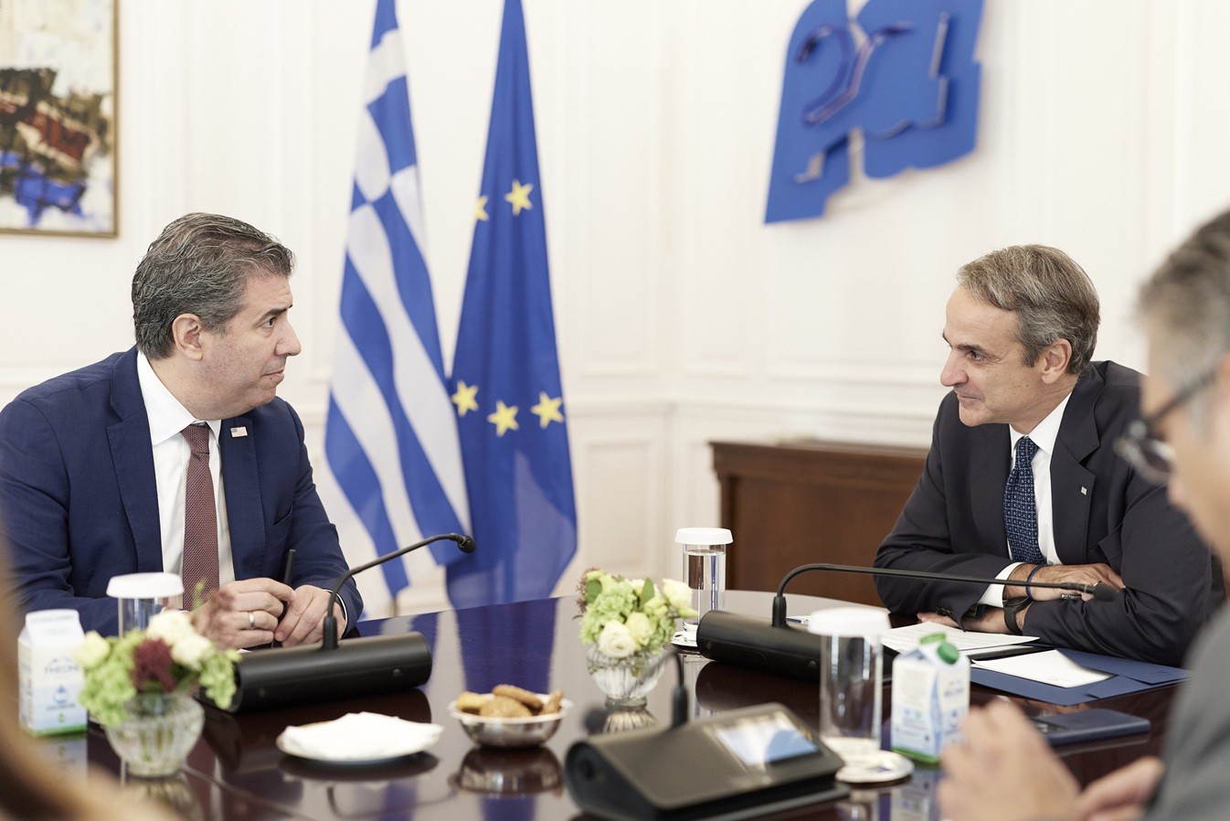 Μητσοτάκης: Συναντήθηκε με τον αναπληρωτή υπουργό Εξωτερικών των ΗΠΑ Μάικλ Ρήγας | Ειδήσεις για την Οικονομία