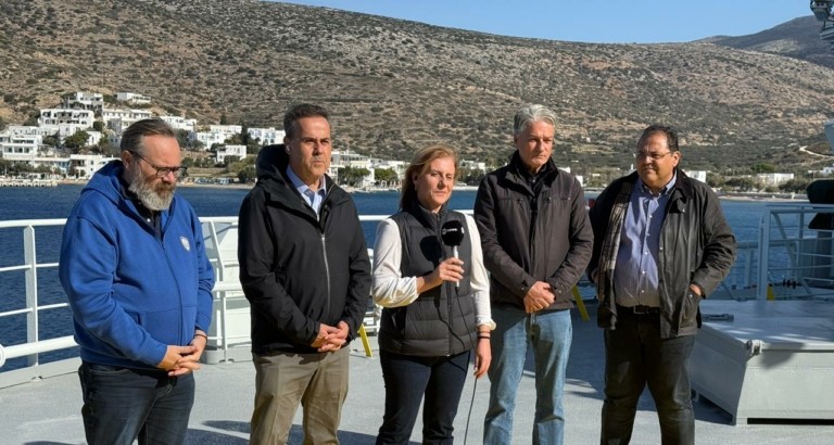 Παπασταύρου για «Αμοργόραμα»: Η Ελλάδα προχωρά με τη βοήθεια της Ε.E. στην προστασία των θαλάσσιου πλούτου της (pics)