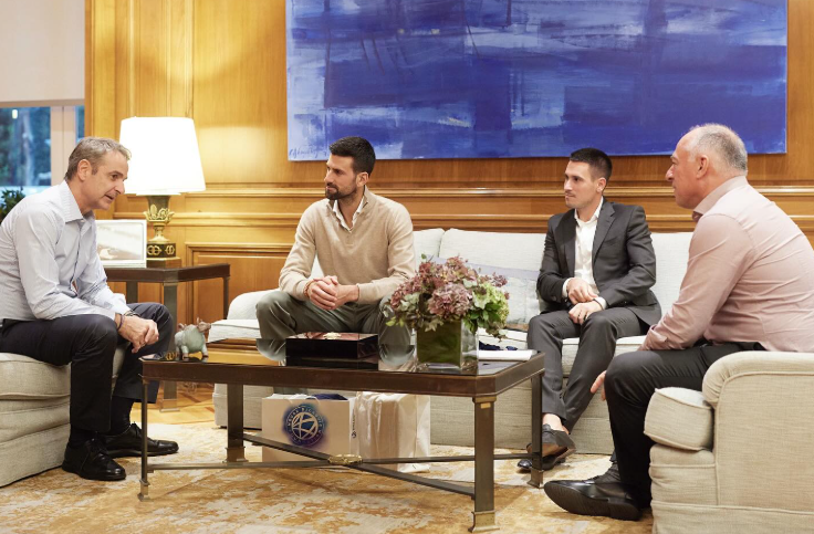 Μητσοτάκης: Συνάντηση με Τζόκοβιτς για την ανάδειξη του ελληνικού τένις | Ειδήσεις για την Οικονομία