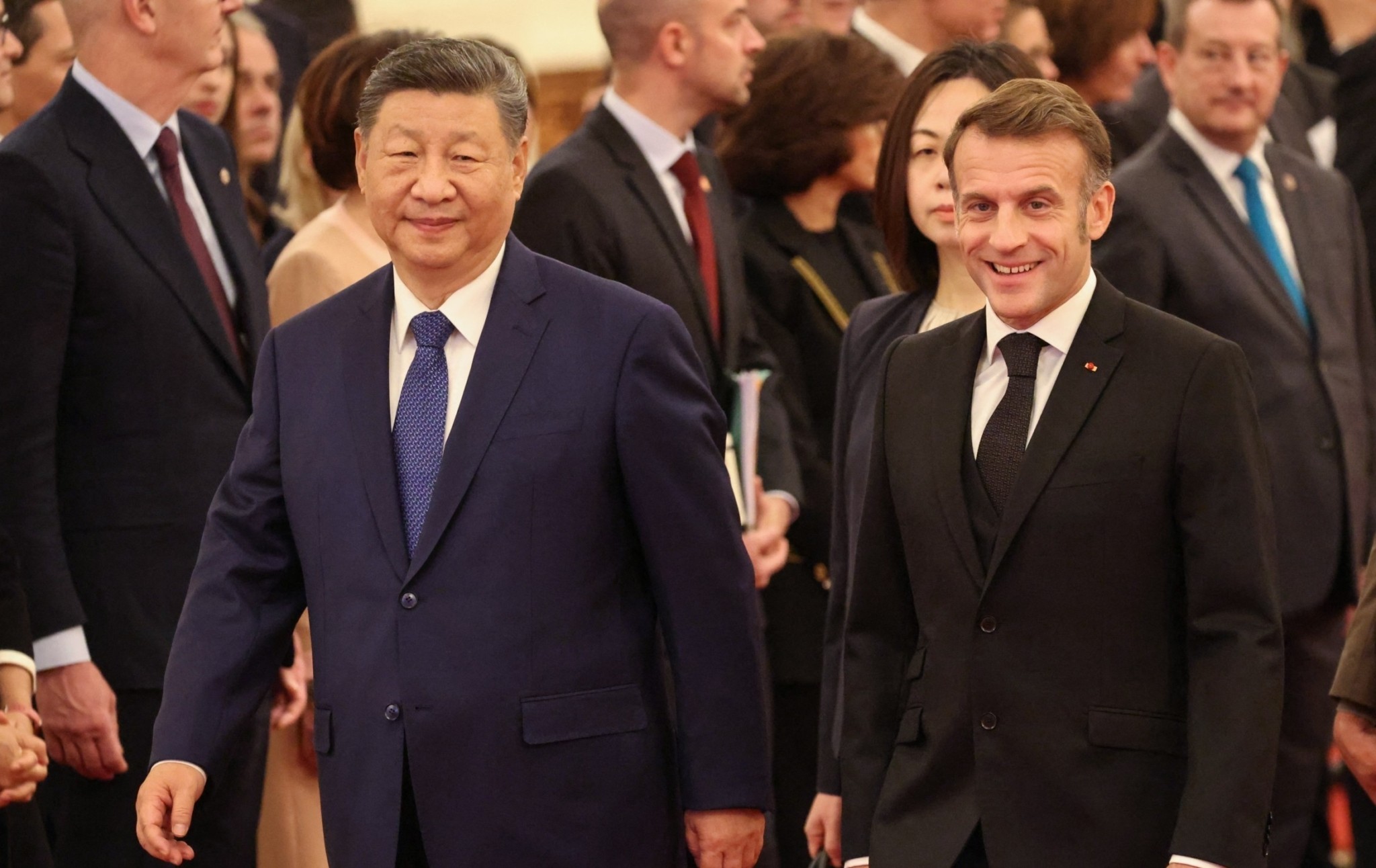 Μακρόν σε Σι: Καθοριστική η συνεργασία της Κίνας στην προσπάθεια να τερματιστεί ο πόλεμος την Ουκρανία