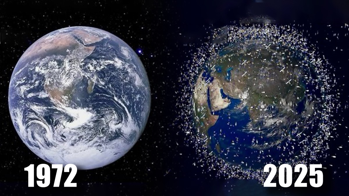 Δορυφόροι σε τροχιά: Πώς άλλαξε η εικόνα της Γης από το 1972 έως σήμερα | Ειδήσεις για την Οικονομία