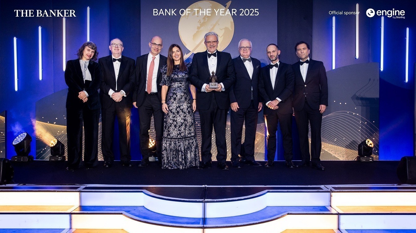 Τράπεζα Πειραιώς: «Καλύτερη Τράπεζα στην Ελλάδα» στα Bank of the Year Awards 2025 από το The Banker