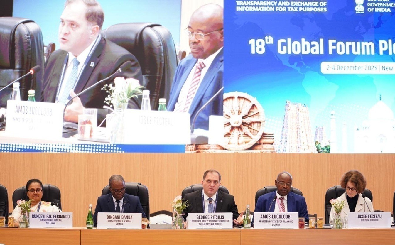 Πιτσιλής (ΑΑΔΕ) στο παγκόσμιο forum του ΟΟΣΑ: Αξιοποιούμε την ανταλλαγή πληροφοριών – Ενισχύουμε τη φορολογική συμμόρφωση | Ειδήσεις για την Οικονομία