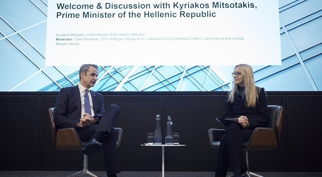 Μητσοτάκης στο συνέδριο της Morgan Stanley: Η ελληνική οικονομία σε τροχιά υπεραπόδοσης και επενδύσεων | Ειδήσεις για την Οικονομία