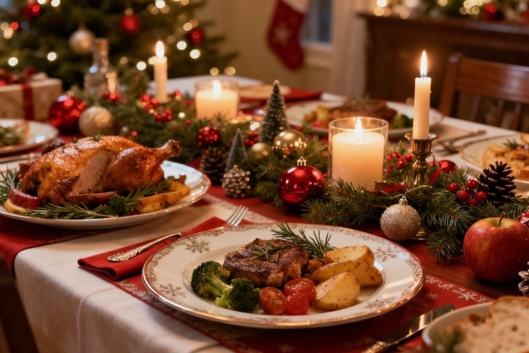 Χριστουγεννιάτικο τραπέζι: Πού κινούνται οι τιμές για κρέατα και γλυκά (vid)