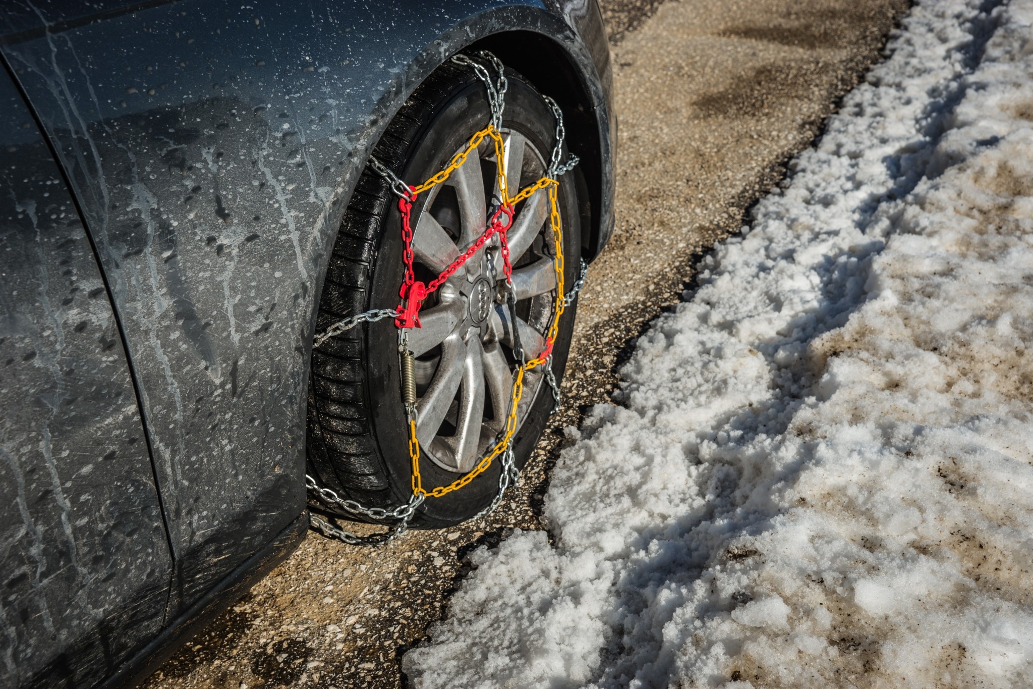 Αντιολισθητικές αλυσίδες: Πότε είναι υποχρεωτικές και ποιο πρόστιμο προβλέπεται