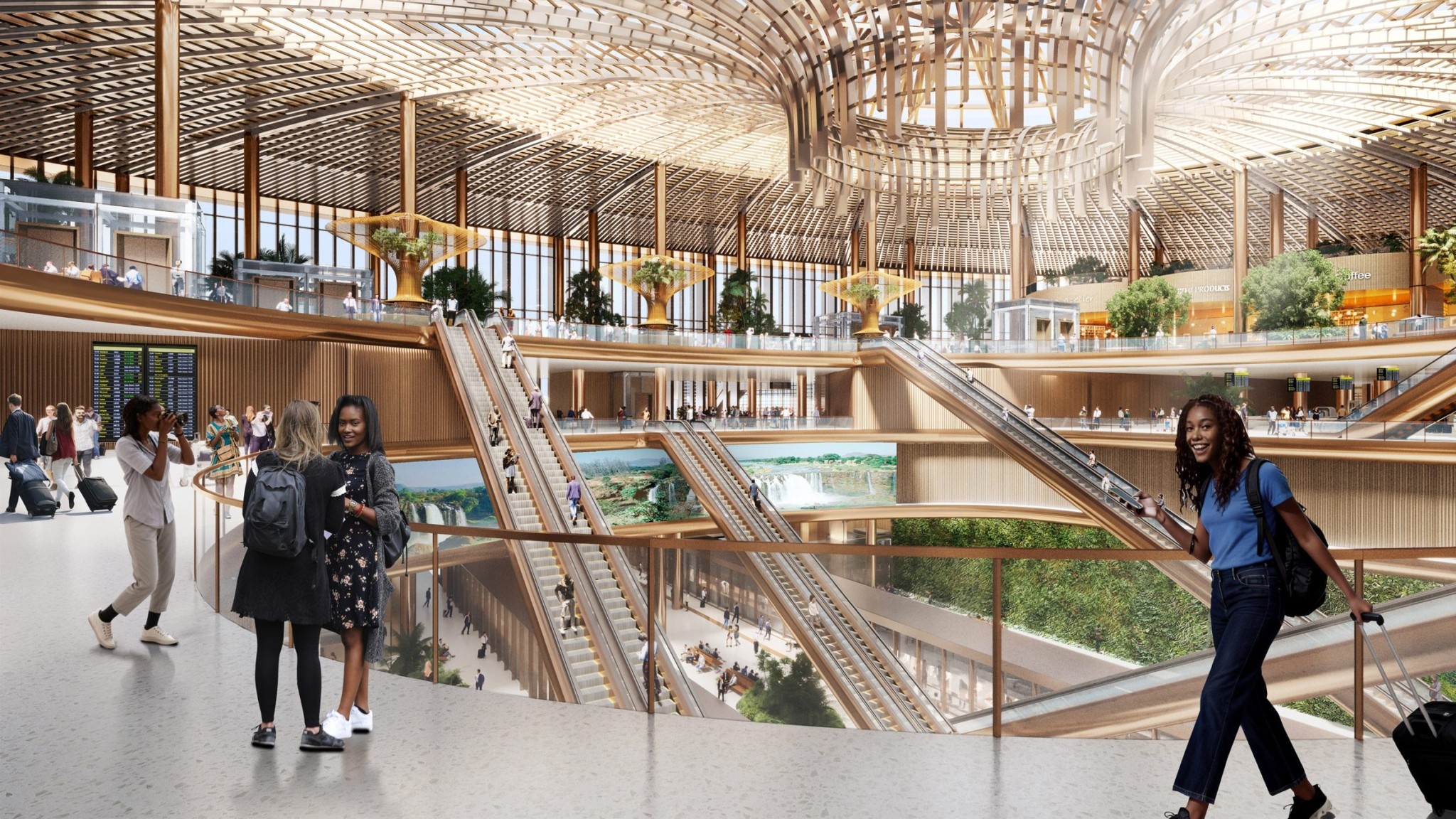 Το πιο σύγχρονο αεροδρόμιο της Αφρικής έρχεται το 2030 – Η ιδέα πίσω από την αρχιτεκτονική του