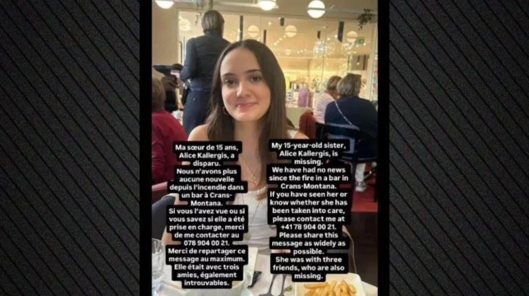 Τραγωδία στο Κραν Μοντανά: Αγνοείται 15χρονη Ελληνίδα – Στους 47 οι νεκροί