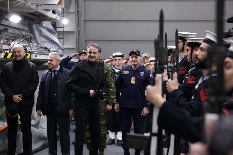 Στην Eλλάδα η φρεγάτα «Κίμων» – Μητσοτάκης: Χρέος μου να παραδώσω μία πατρίδα ασφαλέστερη απ’ ό,τι την παρέλαβα