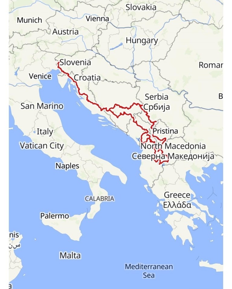 Trans Dinarica: Η ποδηλατική διαδρομή των 5.500 χιλιομέτρων που ενώνει 8 χώρες