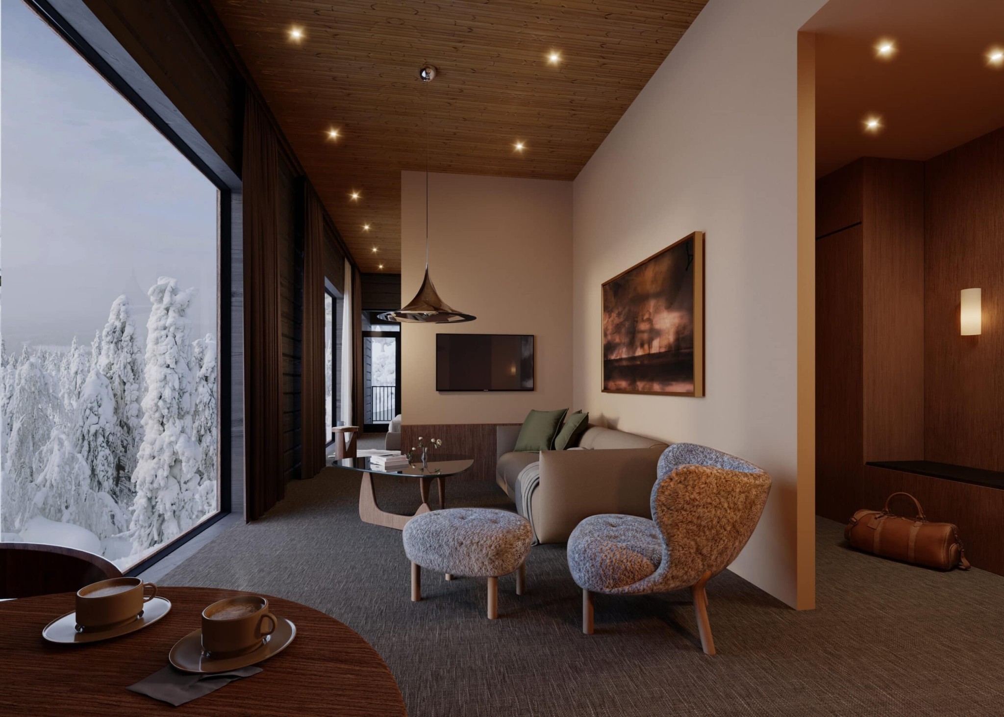 Πάγος και φωτιά στη Λαπωνία: Η εμπειρία της αρκτικής πολυτέλειας