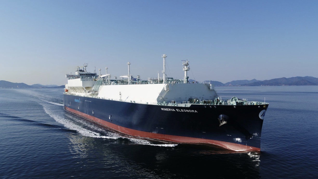 Η Minerva Marine παρέλαβε το ελληνικής σημαίας νεότευκτο LNGC «Minerva Eleonora»