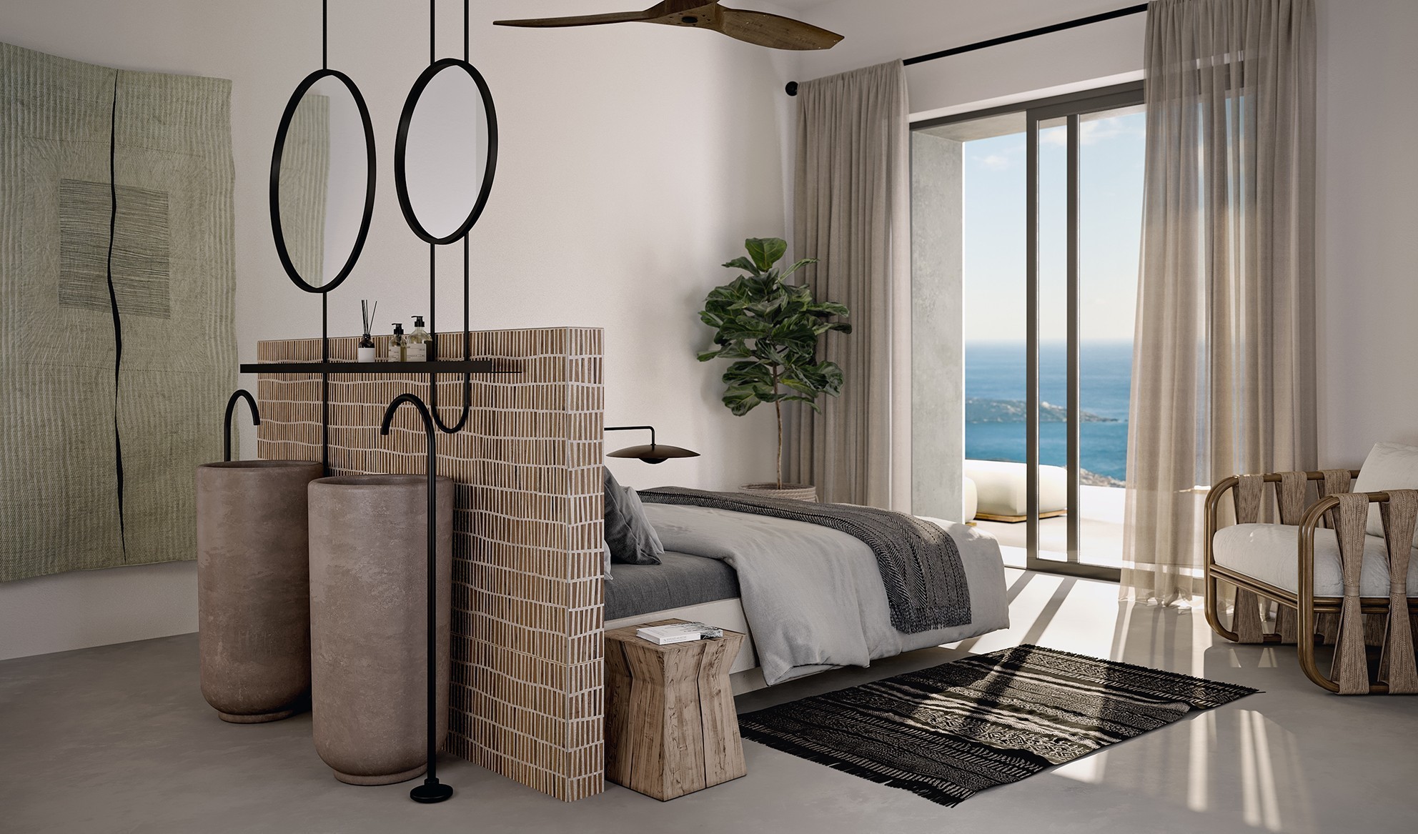 Τρεις εντυπωσιακές βίλες στην Κάρπαθο