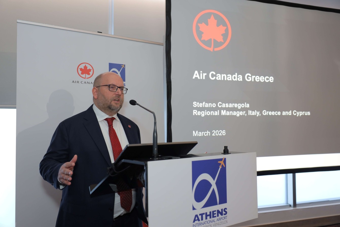 Air Canada: Ένα μήνα νωρίτερα η θερινή σύνδεση Αθήνας-Καναδά με 435.000 προσφερόμενες θέσεις, +8,8% από το 2025