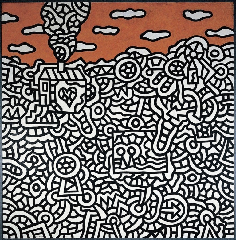 Αλέξης Ακριθάκης Vs Κιθ Χάρινγκ: Δύο μεγάλοι καλλιτέχνες απαντούν στο ίδιο ερώτημα