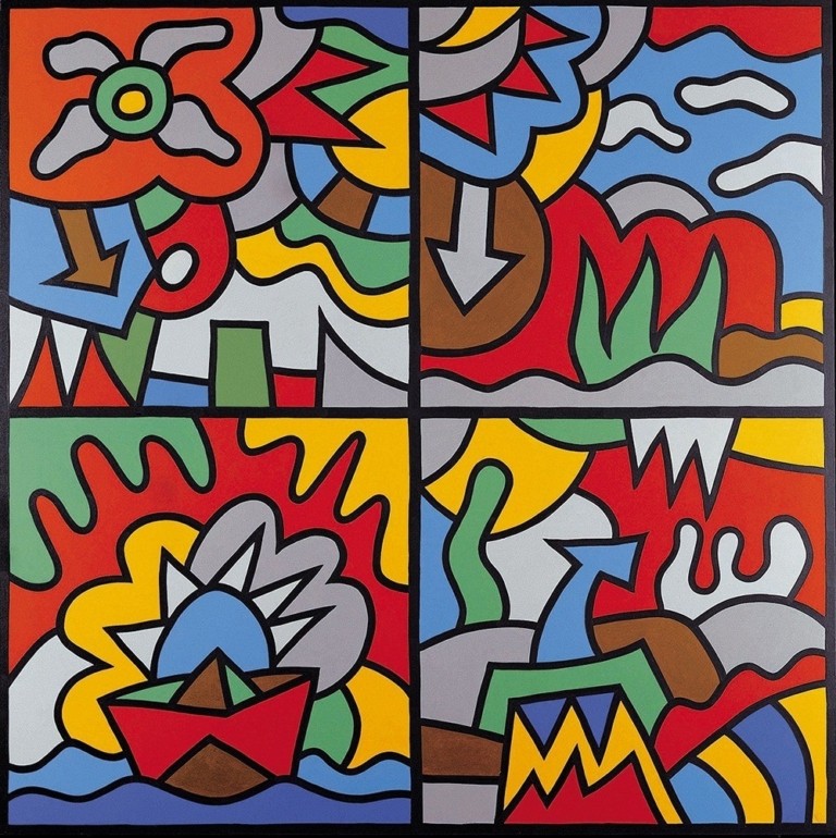 Αλέξης Ακριθάκης Vs Κιθ Χάρινγκ: Δύο μεγάλοι καλλιτέχνες απαντούν στο ίδιο ερώτημα