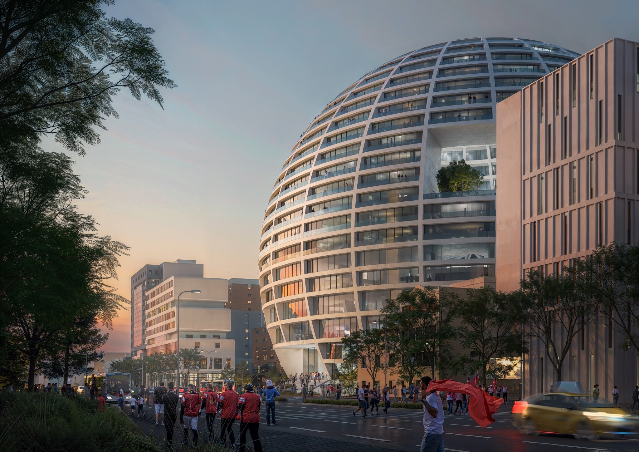 Ο θρυλικός αρχιτέκτονας που δημιουργεί ένα αθλητικό παλάτι στα Τίρανα