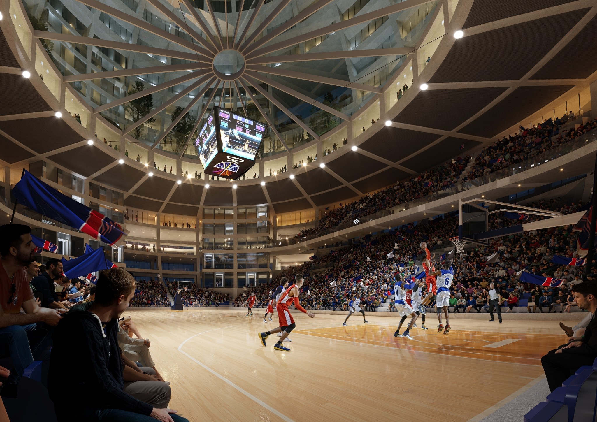 Ο θρυλικός αρχιτέκτονας που δημιουργεί ένα αθλητικό παλάτι στα Τίρανα