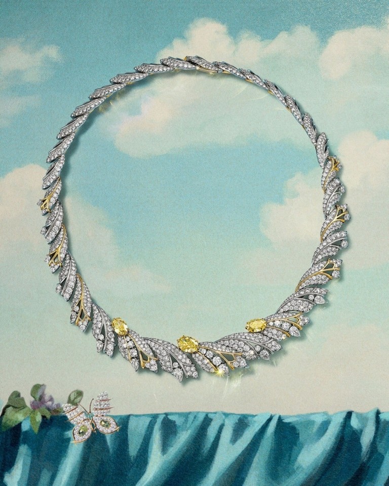 Tiffany & Co. : Ένας κρυφός κήπος από πολύτιμους λίθους