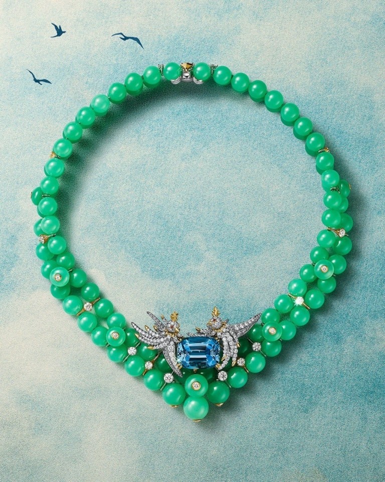 Tiffany & Co. : Ένας κρυφός κήπος από πολύτιμους λίθους