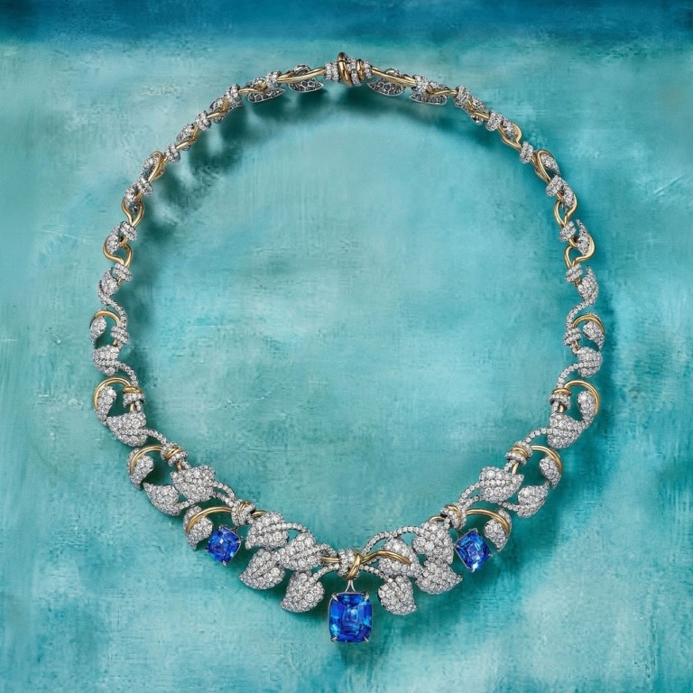 Tiffany & Co. : Ένας κρυφός κήπος από πολύτιμους λίθους