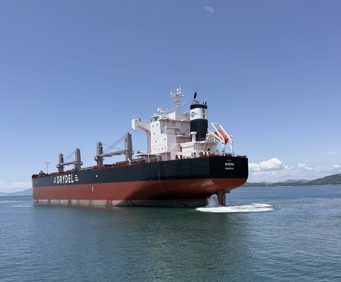DryDel Shipping: Παρέλαβε το νεότευκτο Ultramax «NOEMA» (pics)