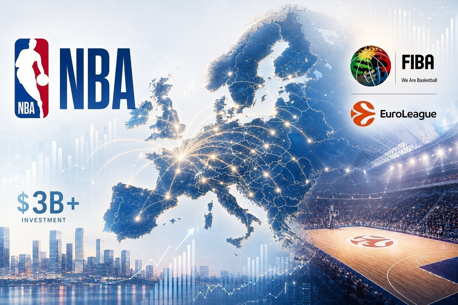 Πώς το NBA επιχειρεί με 3 δισ. δολάρια στη «φαρέτρα» του να αλλάξει τους κανόνες στο ευρωπαϊκό μπάσκετ