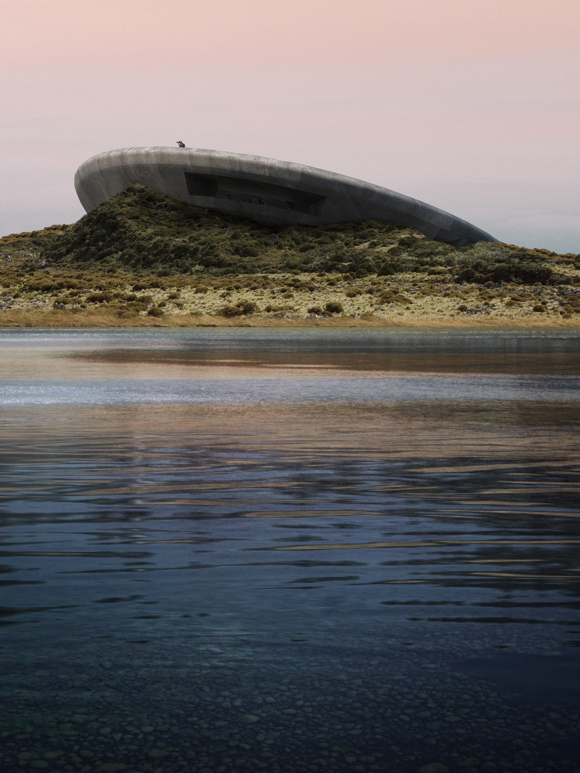 Το καταφύγιο που σχεδιάστηκε σαν UFO