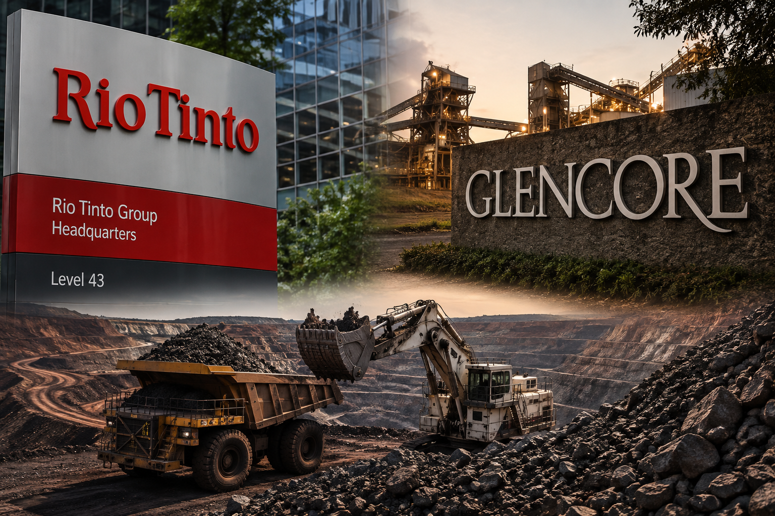 Rio Tinto – Glencore: Στο συρτάρι το mega deal των 200 δισ. δολαρίων – Δεν αναμένονται νέες συνομιλίες