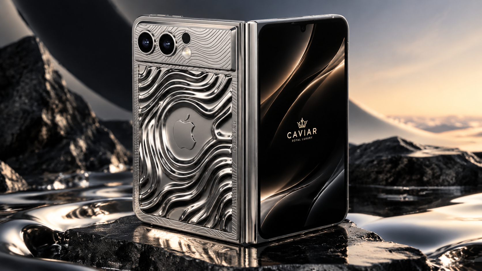 Liquid Metal iPhone Duo της Caviar