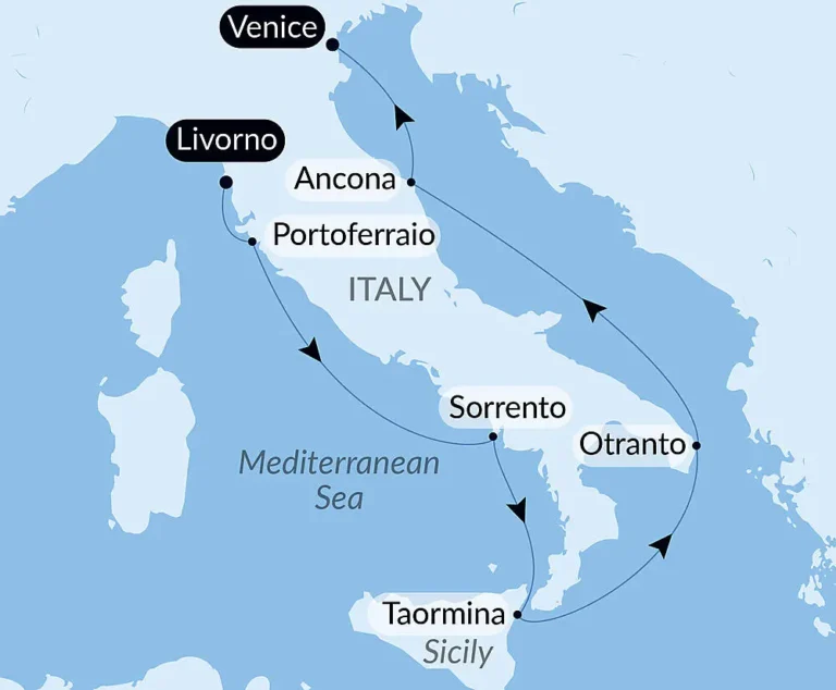 Made in Italy: Η πολυτελής κρουαζιέρα που θα μείνει στην ιστορία