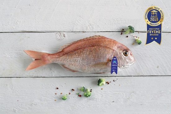 Βραβείο Ανώτερης Γεύσης 2019 για το Φαγκρί της ΝΗΡΕΥΣ